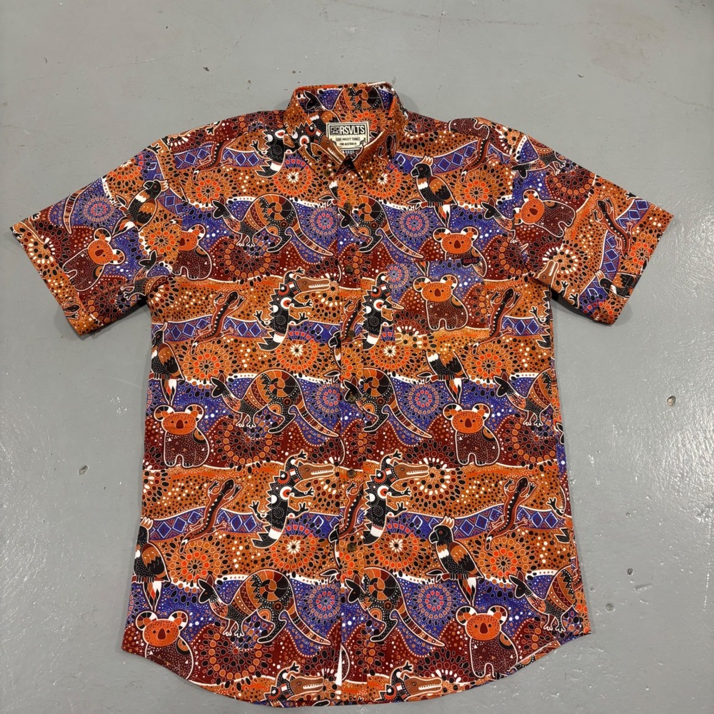 RSVLTS Dare Mighty Things For Australia Kunuflex Shirt Large Koala Kangaroo